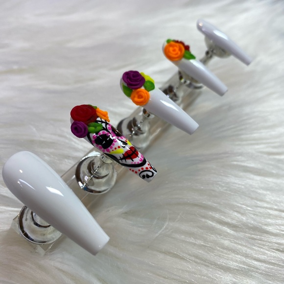 Día de los Muertos Press on - Picture 3 of 3